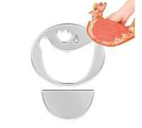 Quilting Ruler - Acrylic, 6/8/10in Chicken Shaped Heavy-Duty Sewing Template Precise Cut | Creative Kitchen Themed Craft Stencil, Pot Holder Sewing Ruler For Quilting, Baking, BBQ
