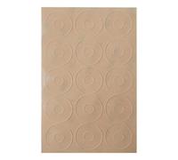 Quilting Ruler Grips - Silicone, Non-Slip Adhesive Rings Secure Hold | Transparent Anti-Slip Pads For Stable Template Positioning, Sewing Grip Stickers For Quilting, Sewing, Crafting