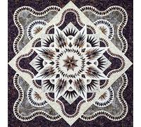Quiltworx Arctic Star Queen Pattern, Silver