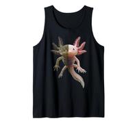 Quimera Axolotl - Split Morph Science Lovers Niños Niñas Niños Camiseta sin Mangas