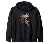 Quimera Axolotl - Split Morph Science Lovers Niños Niñas Niños Sudadera con Capucha