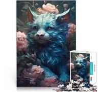 Quimera juguetona Puzzles de 1000 Piezas para Adolescentes Juguetes educativos de Aprendizaje Juegos Familiares Regalo para cumpleaños 38x26cm