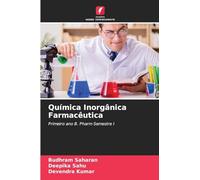 Química Inorgânica Farmacêutica: Primeiro ano B. Pharm Semestre I