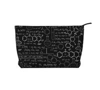 Química,Neceser de Pana, Neceser de Maquillaje portátil, Neceser de Viaje