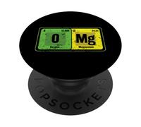 Química OMG Moléculas y Magia PopSockets PopGrip Adhesivo