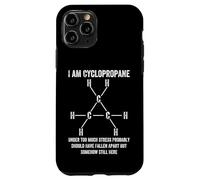 Química Orgánica Nerd Cyclopropane Stress Broma Ciencia Diversión Carcasa para iPhone 11 Pro
