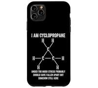 Química Orgánica Nerd Cyclopropane Stress Broma Ciencia Diversión Carcasa para iPhone 11 Pro MAX