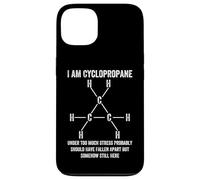 Química Orgánica Nerd Cyclopropane Stress Broma Ciencia Diversión Carcasa para iPhone 13