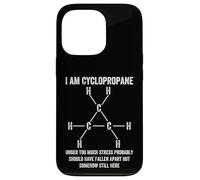 Química Orgánica Nerd Cyclopropane Stress Broma Ciencia Diversión Carcasa para iPhone 13 Pro