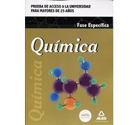 Química. Prueba de acceso a la Universidad para Mayores de 25 años