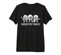 Química Rocks Ciencia Rock Band Humor académico Camiseta Premium