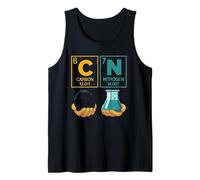 Química Tabla Prediotica Elementos Carbono Nitrógeno Amante Camiseta sin Mangas