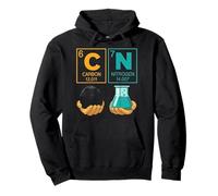 Química Tabla Prediotica Elementos Carbono Nitrógeno Amante Sudadera con Capucha