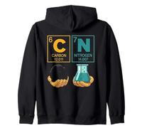 Química Tabla Prediotica Elementos Carbono Nitrógeno Amante Sudadera con Capucha
