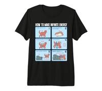 Químico Ingeniería Química Rotación Energía Infinita Cat Camiseta Premium
