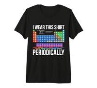 Químico Tabla Periódica Elementos Químicos Ciencia Química Camiseta Premium