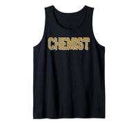 Químico Vintage Ciencia Profesional académico Camiseta sin Mangas