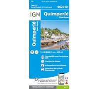 Quimperlé / Pont-Aven (0620ET): 1:25000 (TOP 25)