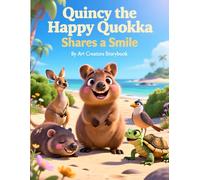 Quincy the Happy Quokka Shares a Smile: A Children’s Book About Kindness, Happiness, and Positive Thinking for Kids Ages 3-8 (Quincy the Happy Quokka: A Social-Emotional Learning Series)