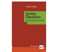 Quine Davidson. Le Principe De Charité (ebook)