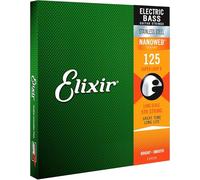 Quinta cuerda de bajo Elixir® Strings de acero inoxidable con recubrimiento NANOWEB®, escala larga, calibre superligero B (.125)