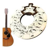 quinta rueda - Herramientas rueda de madera música,Guirapipara desarrollar su capacidad juego, herramienta indispensable para instrumento musical, piano, bajo, ukelele Youding