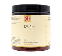 Quintessence Taurina en polvo 500 g - Vegano, 100% taurina pura sin aditivos, excelente calidad y biodisponibilidad, dosificación fácil con cuchara medidora, producido en Austria