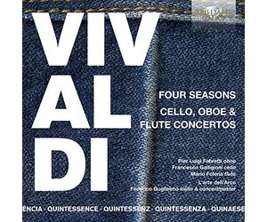 Quintessence Vivaldi: Four Seasons, Cello, Oboe & Flute Concertos
