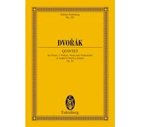 Quintet La majeur: op. 81. B 155. piano, 2 violins, viola and cello. Partition d'étude.: 305 (Edition Eulenburg)