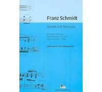 Quinteto B Bemol Mayor para Violín, Viola, Viola, Clarinete en Bb y Piano (mano izquierda) Partitura y voces