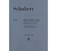 Quintette en la majeur op. posth. 114 d 667 pour piano, violon, alto, violoncelle et contrebasse (qu