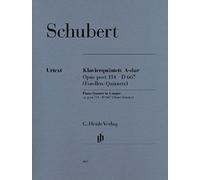 Quintette en la majeur op. posth. 114 d 667 pour piano, violon, alto, violoncelle et contrebasse (qu