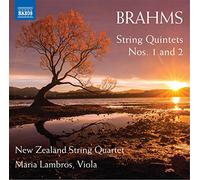 Lambros, Maria - Brahms, J.: String Quintets Nos. 1 and 2 (New Zealand String Quartet, Lambros)