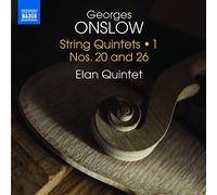 Elan Quintet – Onslow, G.: Quintetos de cuerda, Vol. 1 – N.º 20 y 26 – NAXOS