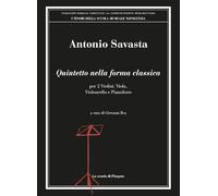 Quintetto nella forma classica. Per 2 violini, viola, violoncello e pianoforte (I tesori della scuola musicale napoletana)
