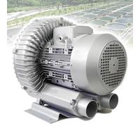 QuinteZhenTially 50/60 Hz Soplador Vortex Alta Presión Monofásico,2980 Rpmsoplador Vórtice Aireación,Bomba Soplante Monofásica,para Aplicaciones Industriales Obras Construcción 750W/1.01HP
