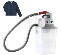 QuinteZhenTially Cortadora Hilo Tela,Máquina Recortadora Hilos Tela,Máquina Automática Corte Hilo 28000/Min con Cubo 30 L,Succión Corte Rosca,Operación Alta Velocidad para Fábricas Prendas Vestir