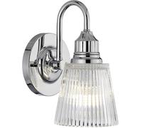 Quintiesse Addison lámpara de pared 1x3 W cromo-transparente QN-ADDISON1-BATH