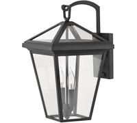 Quintiesse Alford Place lámpara de pared para exteriores 2x40 W negro QN-ALFORD-PLACE2-S-MB