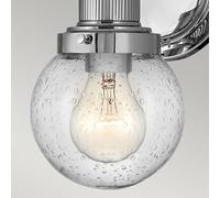 Quintiesse Aplique para baño Poppy, 1 luz, cromo