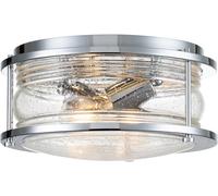 Quintiesse Ashland Bay plafón 2x60 W cromo QN-ASHLANDBAY-F-PC-BATH