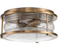 Quintiesse Ashland Bay plafón 2x60 W latón QN-ASHLANDBAY-F-NBR-BATH