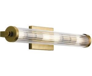 Quintiesse Azores lámpara de pared 4x40 W latón QN-AZORES4-NBR