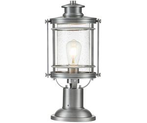 Quintiesse Booker lámpara de pie para exteriores 1x60 W transparente-aluminio QN-BOOKER3-M-IA