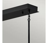 Quintiesse Colgante LED Styx, negro, 3.000K 30,5 x 113cm