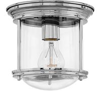 Quintiesse Hadrian lámpara de techo 1x60 W cromo-transparente QN-HADRIAN-MINI-F-CM-CLEAR