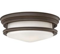 Quintiesse Hadrian lámpara de techo 2x40 W vidrio opalino-marrón QN-HADRIAN-FS-OZ-OPAL