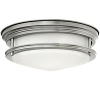 Quintiesse Hadrian lámpara de techo 2x40 W vidrio opalino-níquel QN-HADRIAN-FS-AN-OPAL
