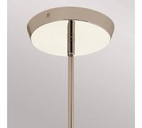 Quintiesse Kayva lámpara colgante LED, IP44, 4 luces, níquel pulido