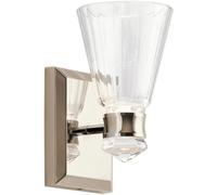 Quintiesse Kayva lámpara de pared 1x8 W níquel QN-KAYVA1-PN